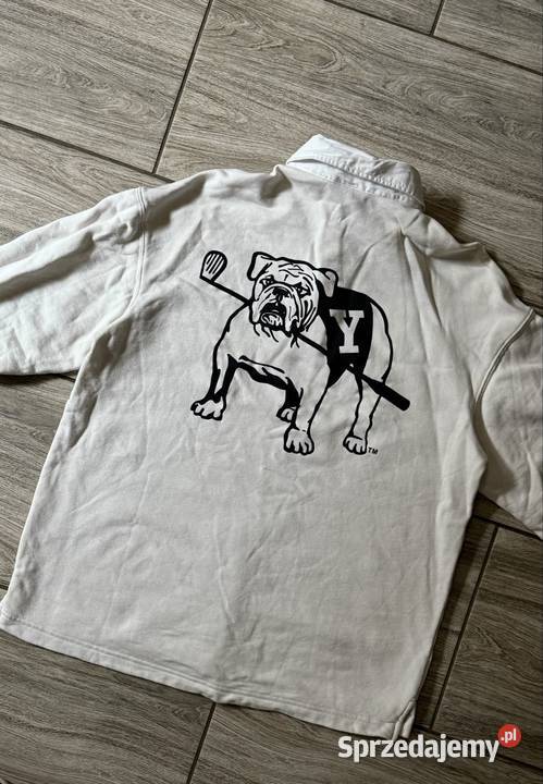 Bluza HsM Yale university Bielawa
