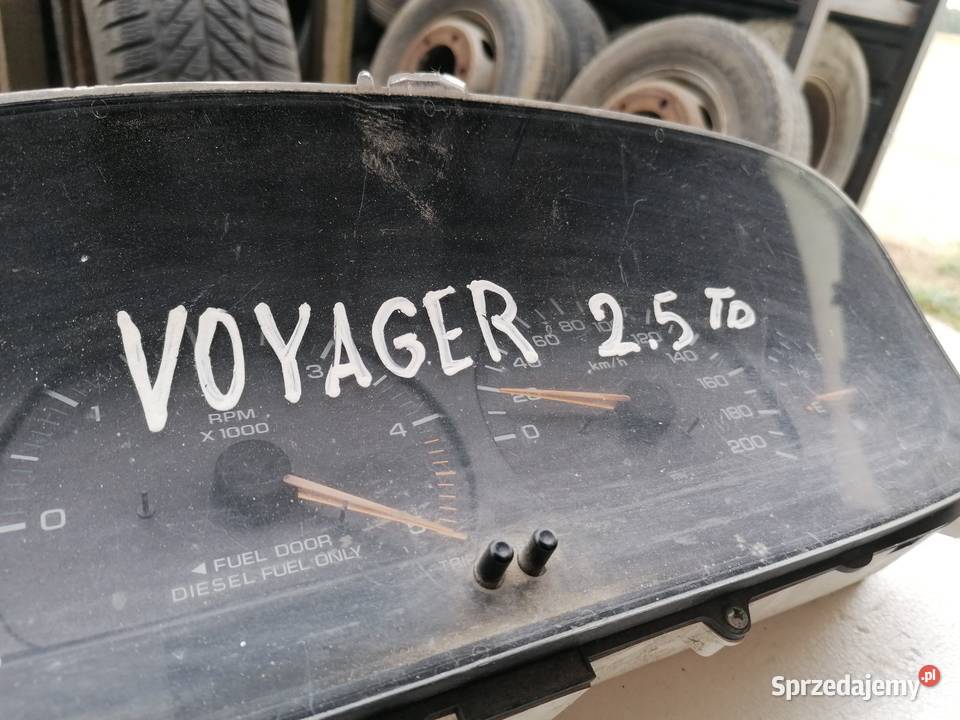 Licznik Zegar Chrysler Voyager 25TD lubelskie Pogorzelec