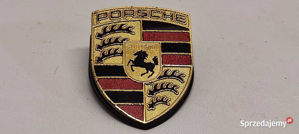 PORSCHE BOXSTER 986 ZNACZEK LOGO EMBLEMAT MASKI Akcesoria samochodowe dolnośląskie