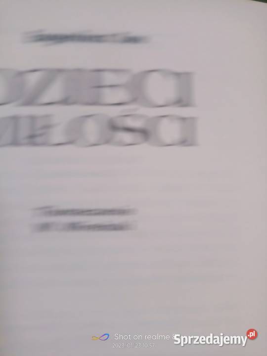 Dzieci miłości Się książki prezenty Warszawa romanse Proza i poezja sprzedam