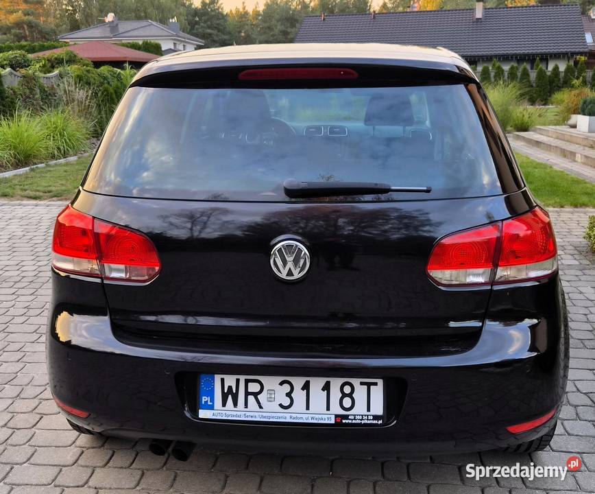 Volkswagen Golf VI 14 2010 benzyna nieuszkodzony mazowieckie Radom sprzedam