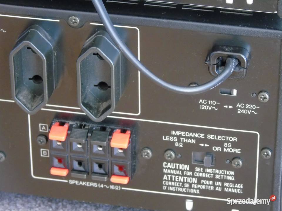 Kenwood 209 KC209 koncowka mocy i preamp z Wzmacniacze i pokrewne sprzedam