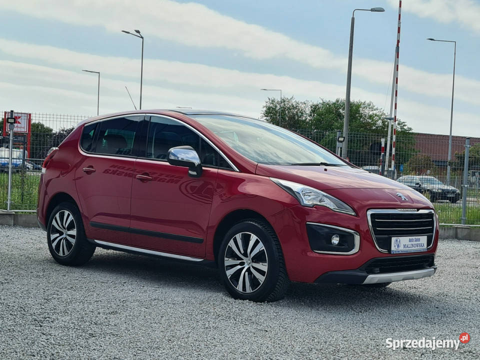 Peugeot 3008 SzklanyDach Navi PDC Kamera HeadUp ESP Wągrowiec