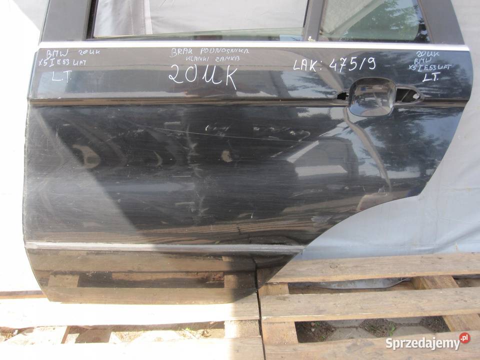 BMW X5 I E53 LIFT 04r drzwi lewe tył świętokrzyskie