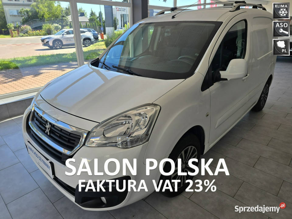 Peugeot Partner Salon Polska Bezwypadkowy Serwis Tarnów