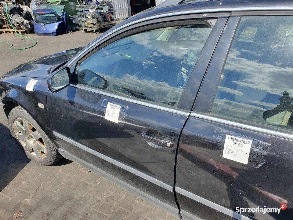 DRZWI LEWE PRZÓD VOLKSWAGEN PASSAT B5 LIFT LC9Z Lipno