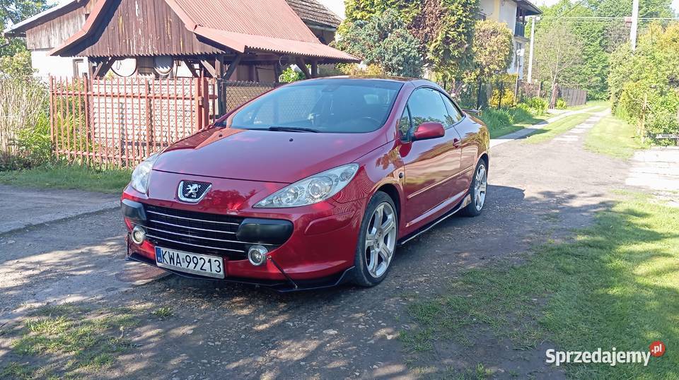 Peugeot 307 CC Sport 20 177 RFK Cabrio Skóra 18 benzyna sprzedam