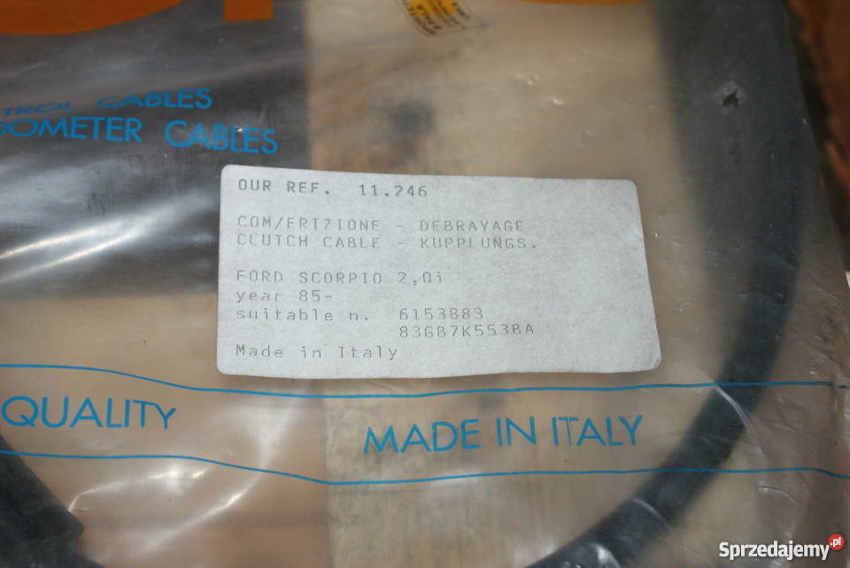 Linka sprzęgła 1383mm1060mm FORD SCORPIO I Białobrzegi