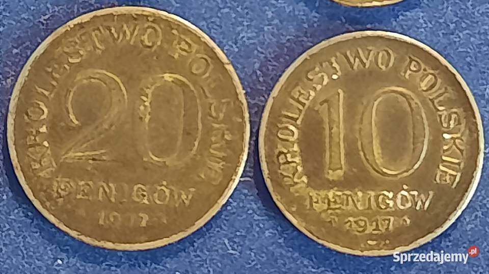 Zestaw Monet Królestwo Polskie Gliwice