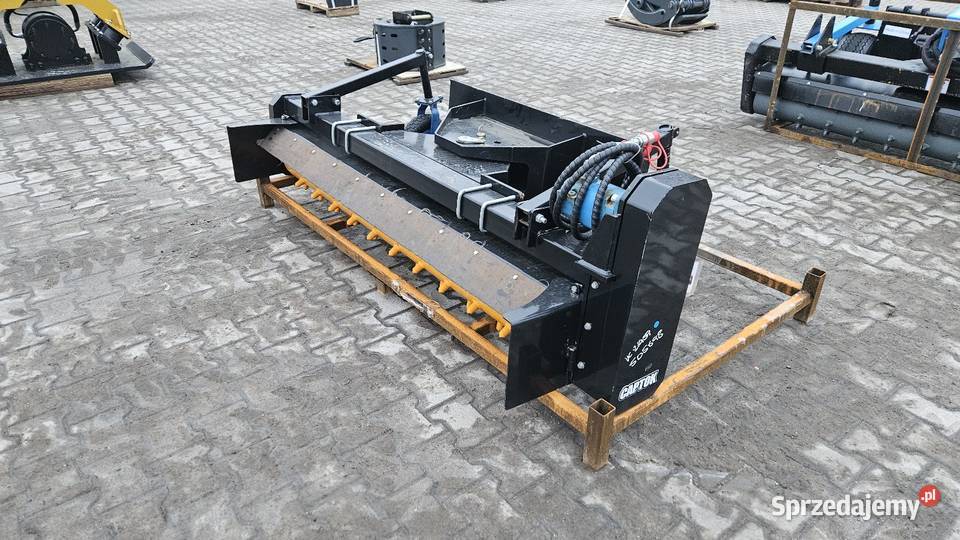 Nowa wyrównywarka rotacyjna Captok Bobcat skid Sochaczew