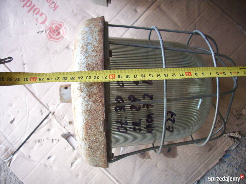 Żeliwo i szkło Lampa Industrialnaloft design Lipiany