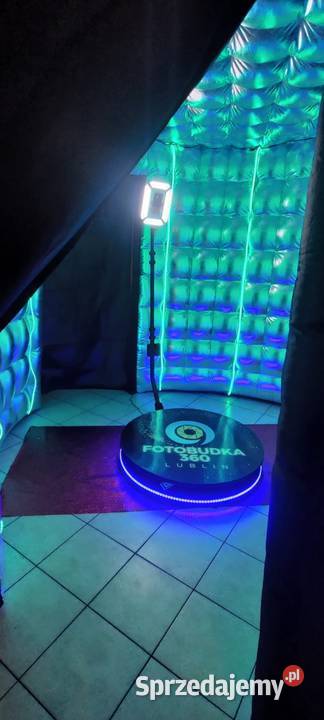 Profesjonalna Fotobudka 360 w Mega gotowa do Lublin