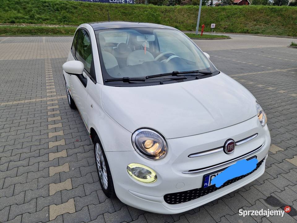 Fiat 500 12 Benzyna Gucci światła do jazdy dziennej Krosno