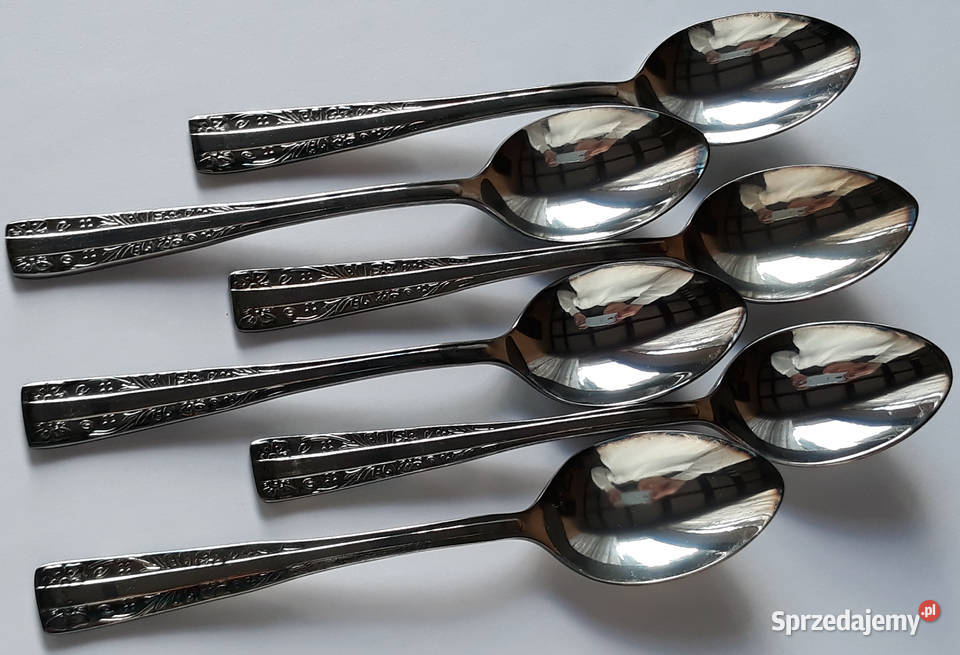 Posrebrzane łyżeczki do herbaty WSCHODNI Hefra Pozostałe sprzedam