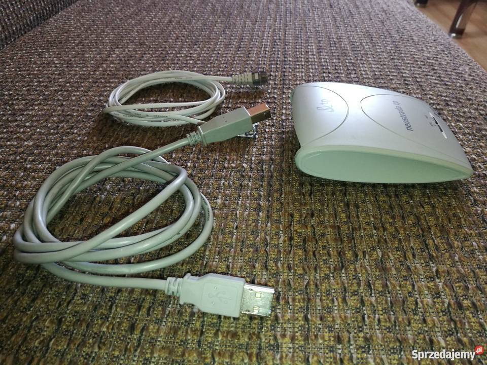 Modem Sagem Fast 800 E3T na USB z kablami do