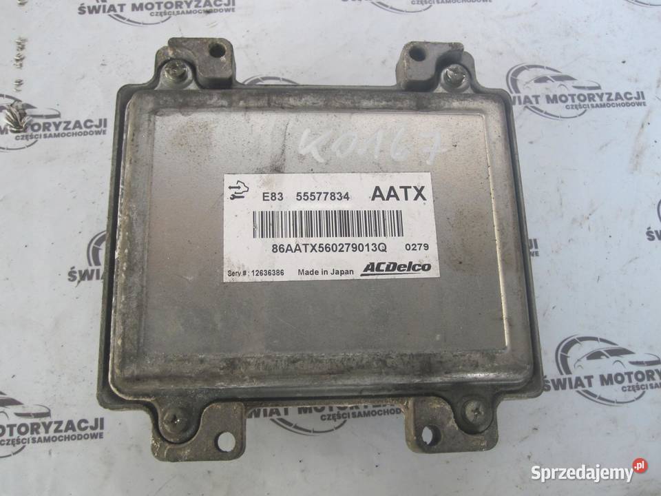 OPEL CORSA D 12 B komputer sterownik silnika