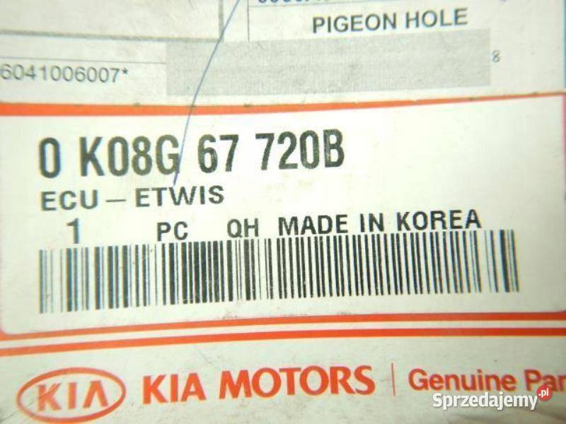 MODUŁ STEROWNIK WTRYSKÓW KIA SPORTAGE 9803 20D osobowe Sterowniki