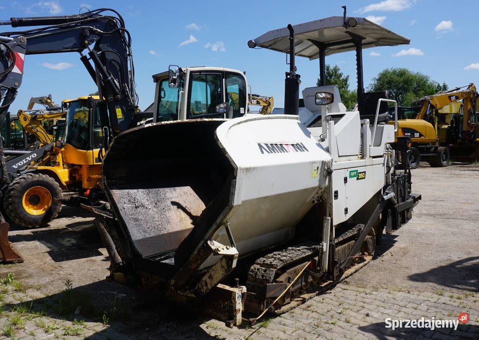 Rozściełacz do asfaltu Ammann ATF 350 E 2014 nie Jeziorko
