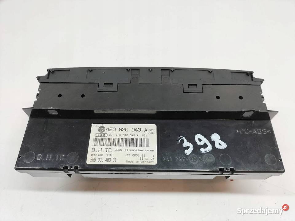 PANEL NAWIEWU ŁADNY 4E0820043A Audi A8 II świętokrzyskie
