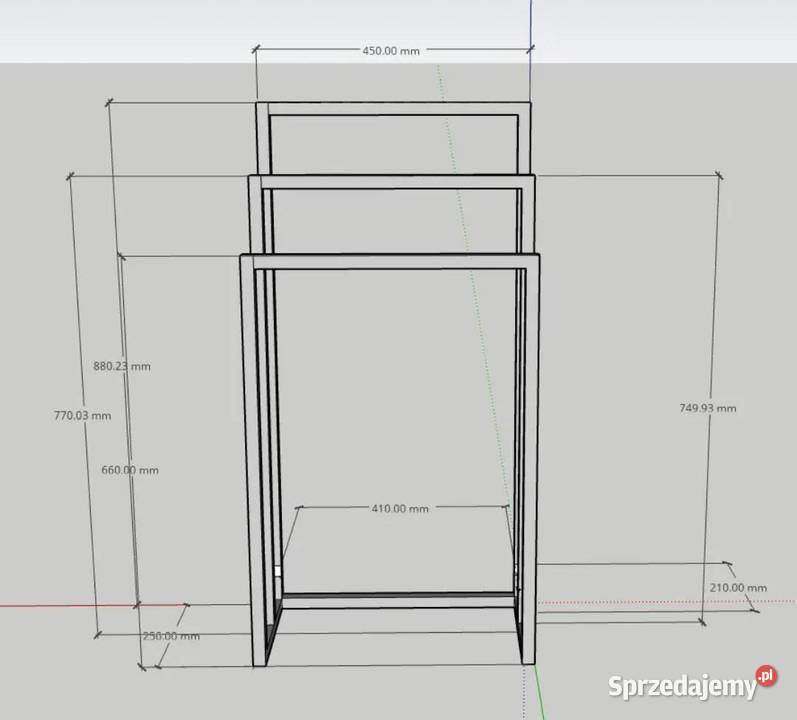 Stojak Na Ręczniki Papier LOFT Zakliczyn