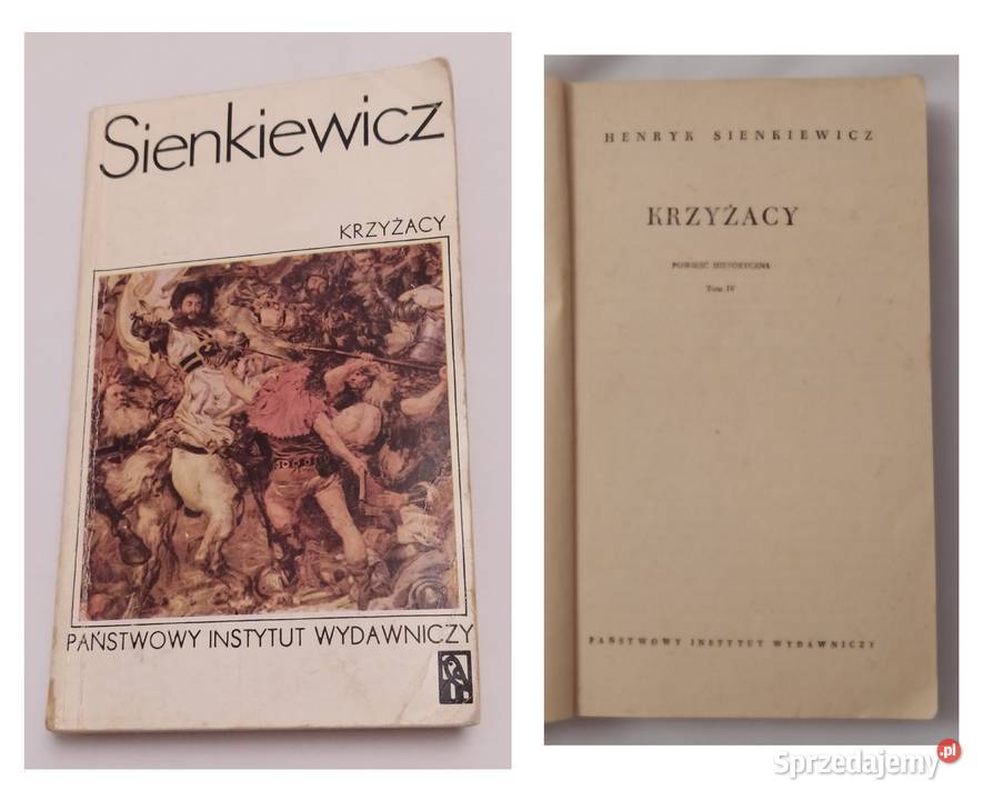 KRZYŻACY Henryk Sienkiewicz tom 1 4 Hajnówka