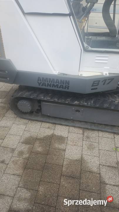 Minikoparka YANMAR B17 prod AMMAN 1991r Maszyna Rok produkcji 1991 Koparki Strużka sprzedam