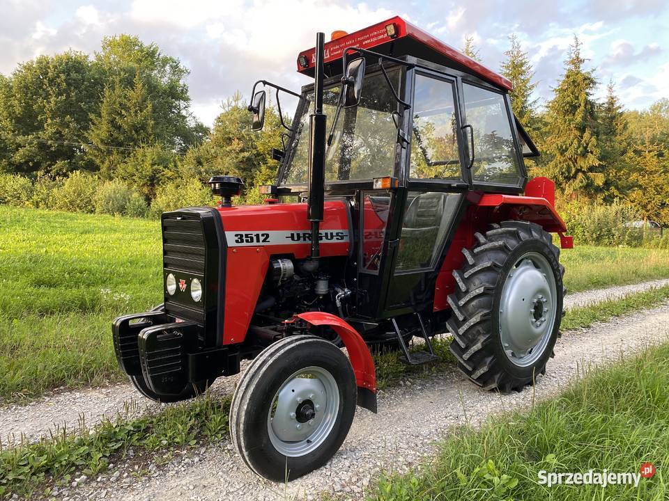 Ursus 3512 1997 wspomaganie stan idealny filmik Pilzno