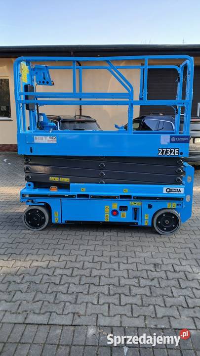 Elektryczny samojezdny podnośnik nożycowy Pozostałe wielkopolskie Kobylniki