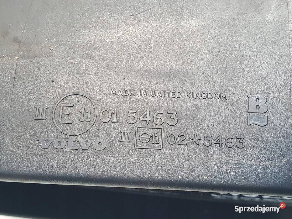 LUSTERKO Volvo S60 I V70 II 0004r PRAWE PASAŻERA Rudka