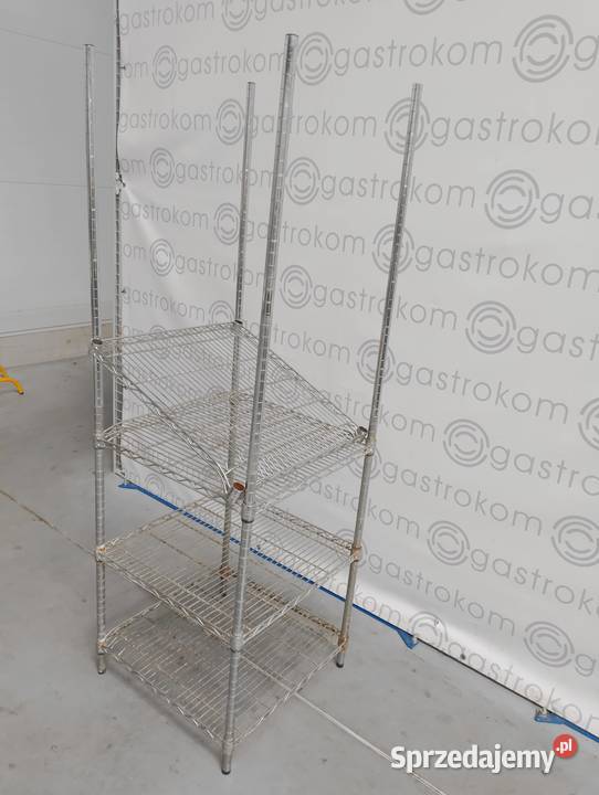 Regał chromowany 61x61x185 Wrocław