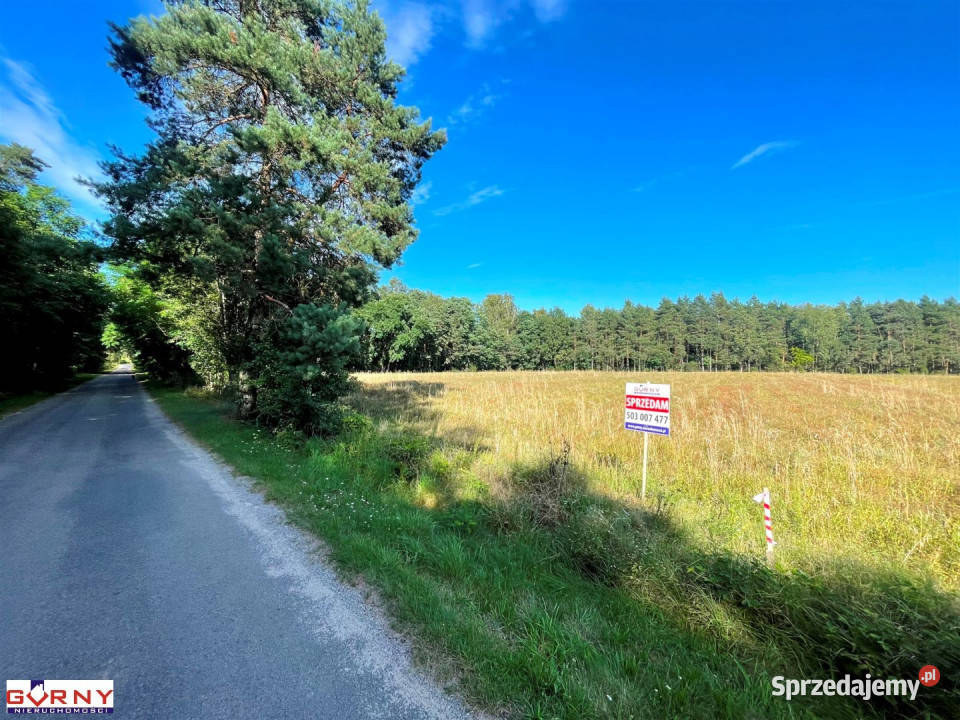 Działka 4600m2 Stobnica