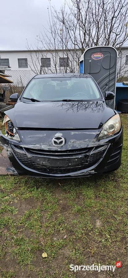 Mazda 3 16 MZR 2009 LPG kolizji 1598cm3 Poznań