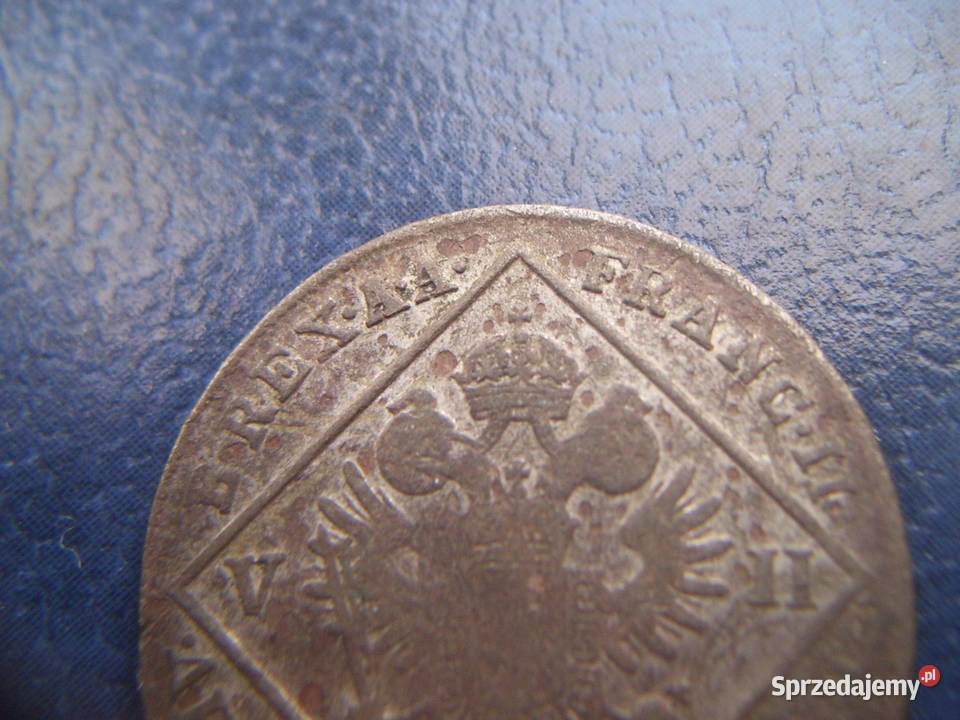 Stare monety 7 krajcarów 1802 Austria srebro podkarpackie Lesko sprzedam