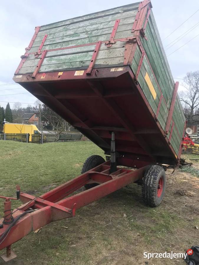 Sprzedam przyczepę wywrotkę Vestas 5 Ton nieuszkodzony sprzedam