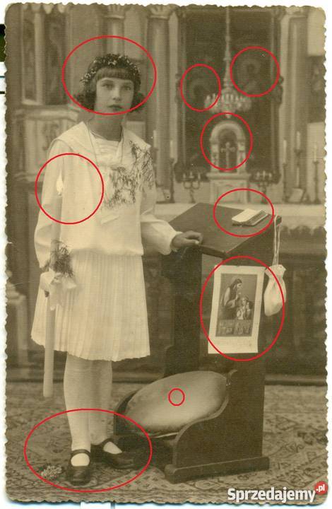 Henryk Rajski Kalisz Babina 1 komunia opis Militaria Ostrów Wielkopolski sprzedam