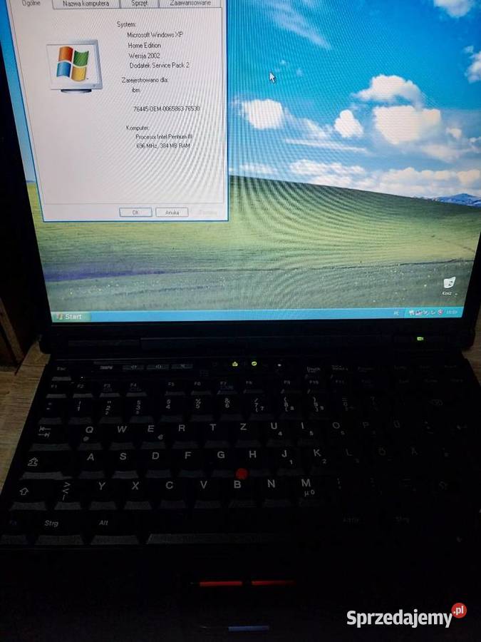 Laptop IBM THINKPAD T22 Grodzisk