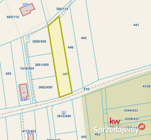 Grunt 1680m2 Tychy Barwna utwardzona