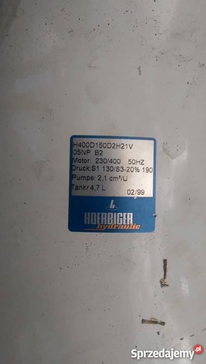 Agregaty hydrauliczne Tereszpol-Kukiełki