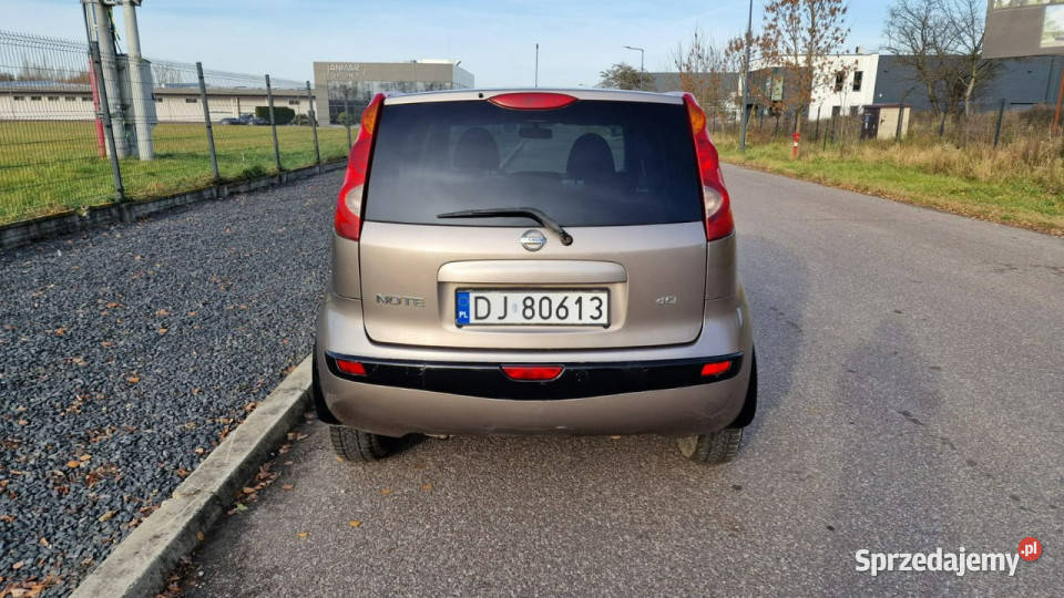 Nissan Note 15DCi 2007r Klima 204 Ekonomiczny I nieuszkodzony Pabianice