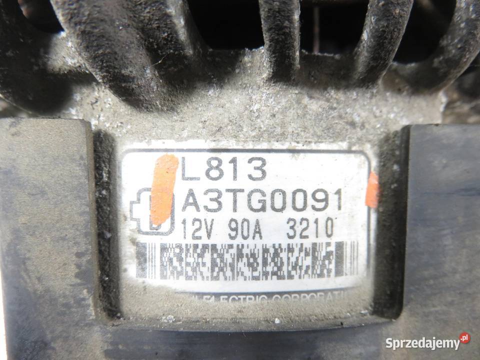 ALTERNATOR MAZDA 6 Station Wagon GY 18 L813 Układ elektryczny silnika