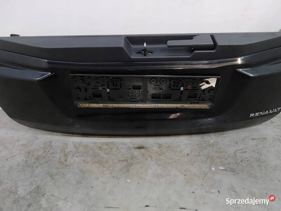 KLAPA TYŁ BURTA TEGXA Renault Koleos I 2007 Rok produkcji 2010