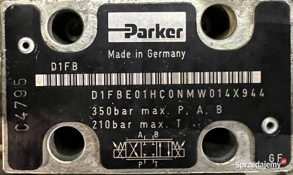 Parker D1FBE01HC0NMW014X944 zawór sterujący wielkopolskie Poznań