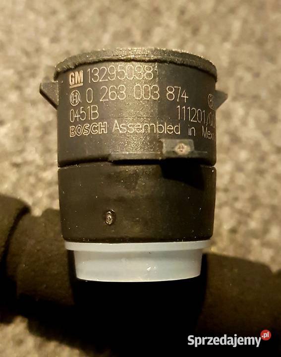 Czujniki parkowania Bosch czarny biały niebieski osobowe Sieradz