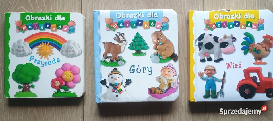 Zestaw 3 książek Obrazki maluchów Warszawa