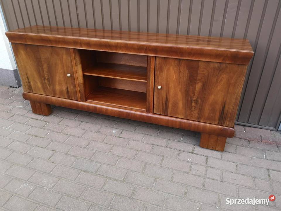 Komoda ARTDECO RTV Orzech Niska Solidna 184 Swarzędz