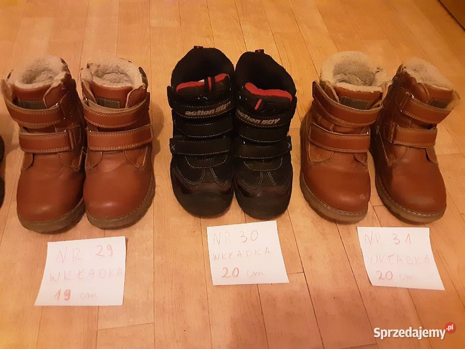 Sprzedam buty zimowe dziecięce czarny Kozaczki Ruda Śląska