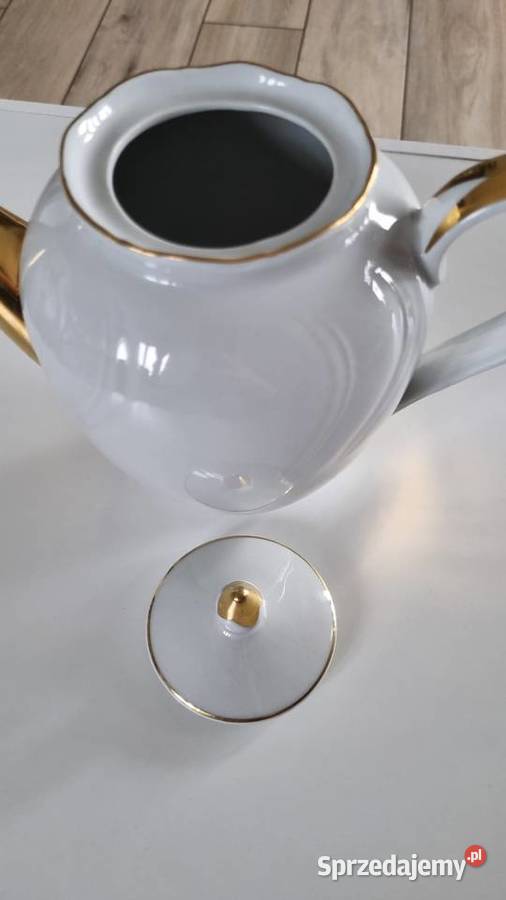Dzbanek Do Kawy Porcelana Francuska De Lux Ceramika i szkło wielkopolskie Wola Podłężna