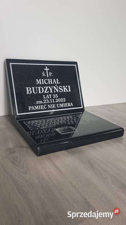 laptop z granitu 1202 impala na dopiskę liter Świdnica