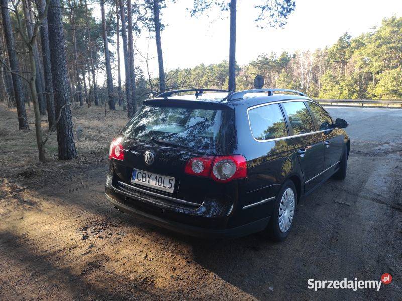 VW Passat kombi czarny Passat