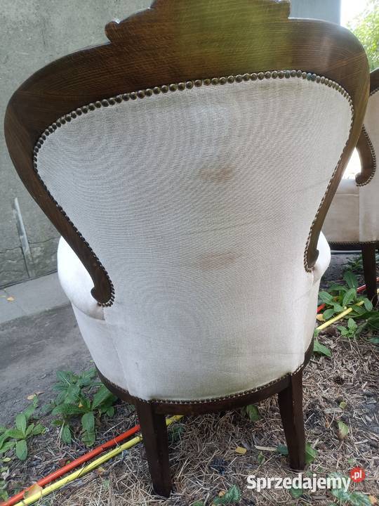 Dwa fotele w stylu ludwikowskim Ksawerów